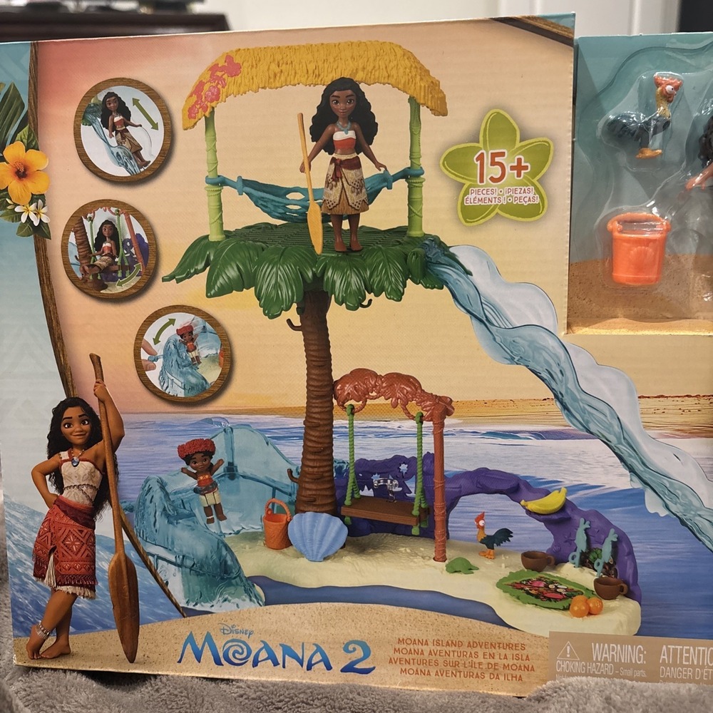Disney Moana 2 Island Adventures Playset – New in Box great for Easter. - Picture 3 of 8